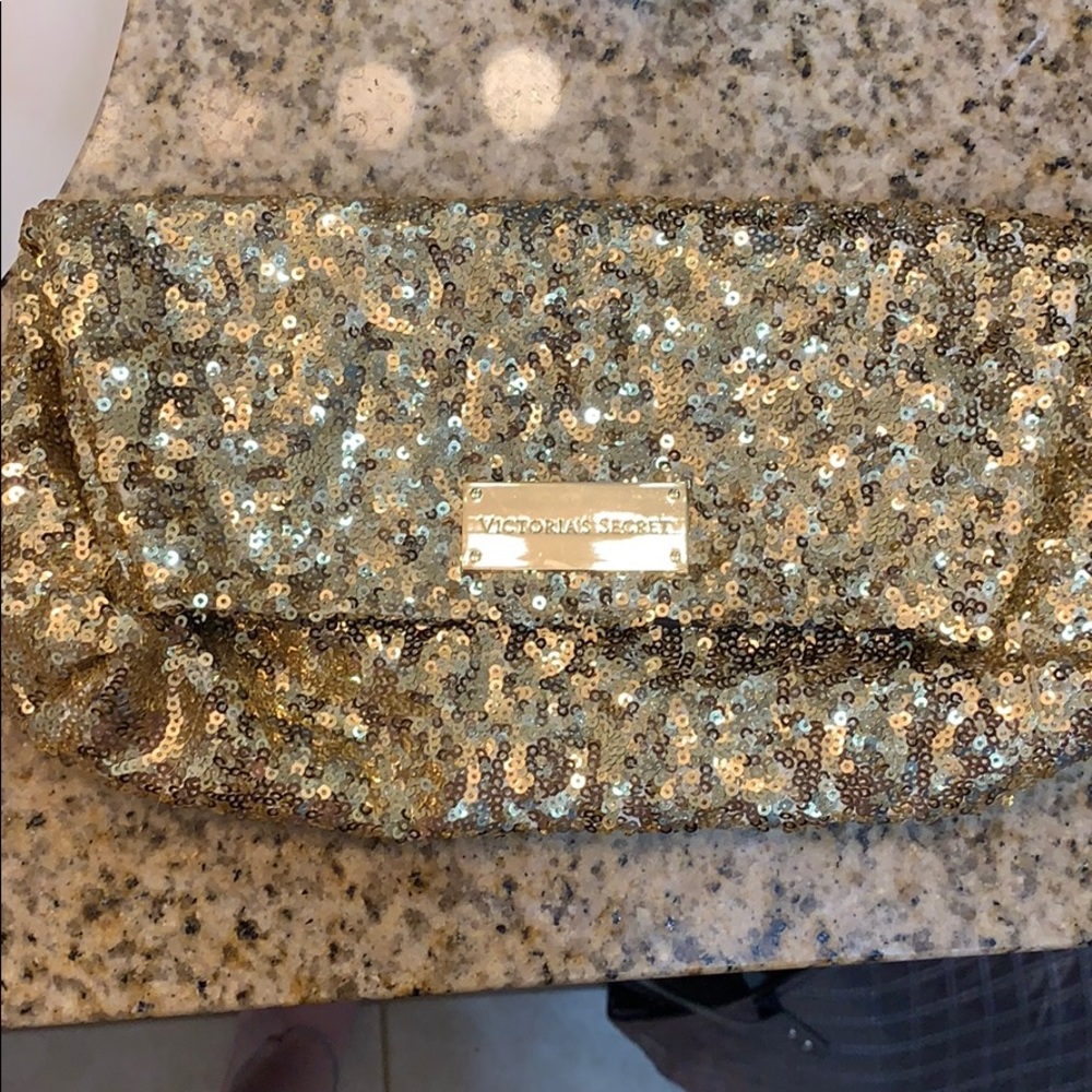 Victorias’s Secret sequin clutch